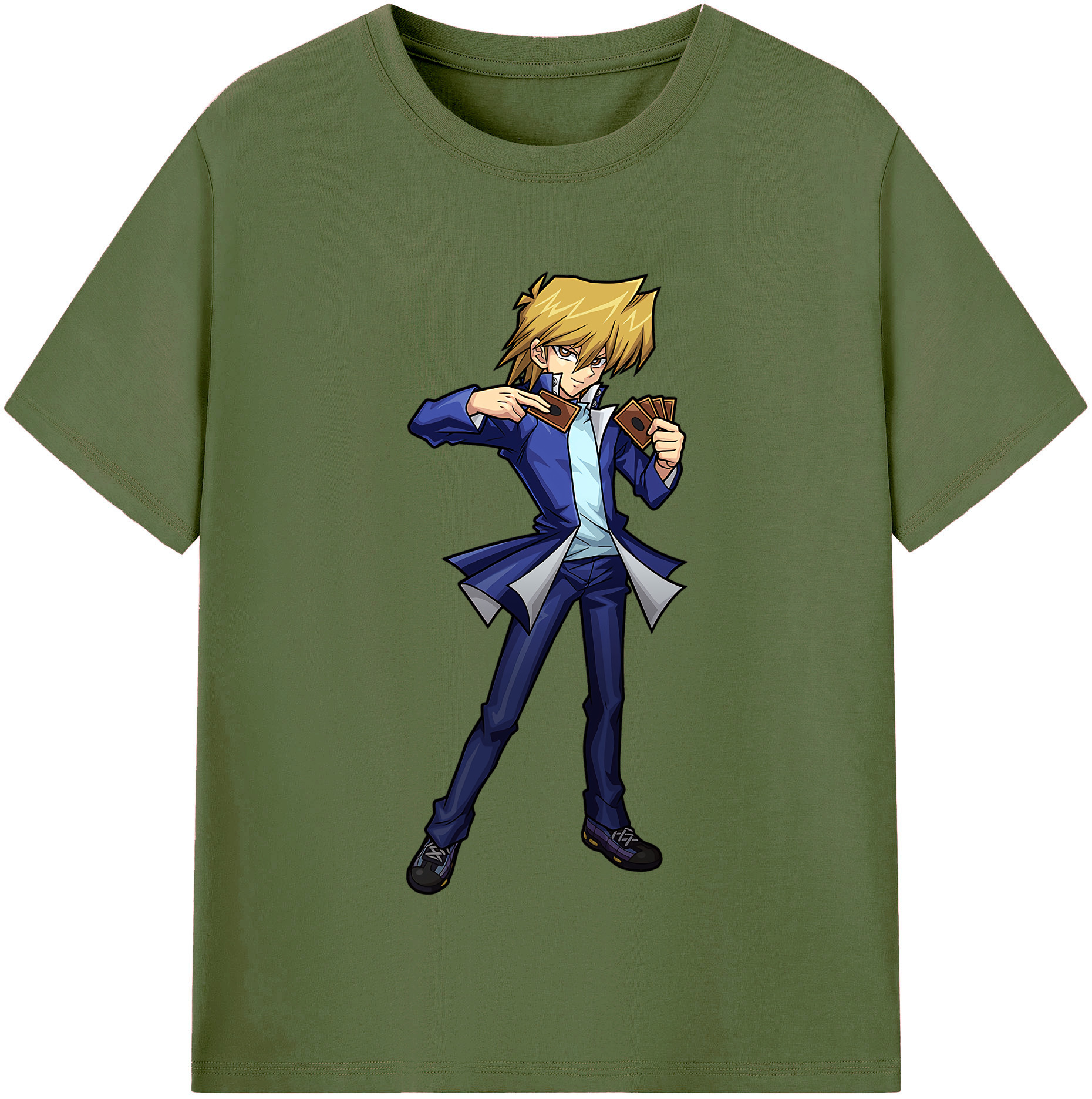 （画像用） 遊☆戯☆王 Yu-Gi-Oh! 綿100％半袖Tシャツ（フロントプリント）